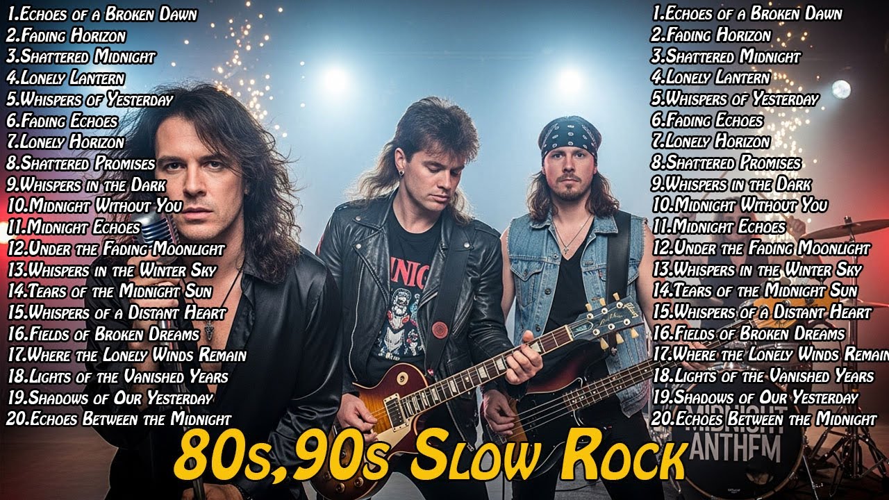 Firehouse, Scorpion, Guns N Roses, Steelheart, Skid Row, Bryan Adams, Whitesnake, Slow Rock 2025