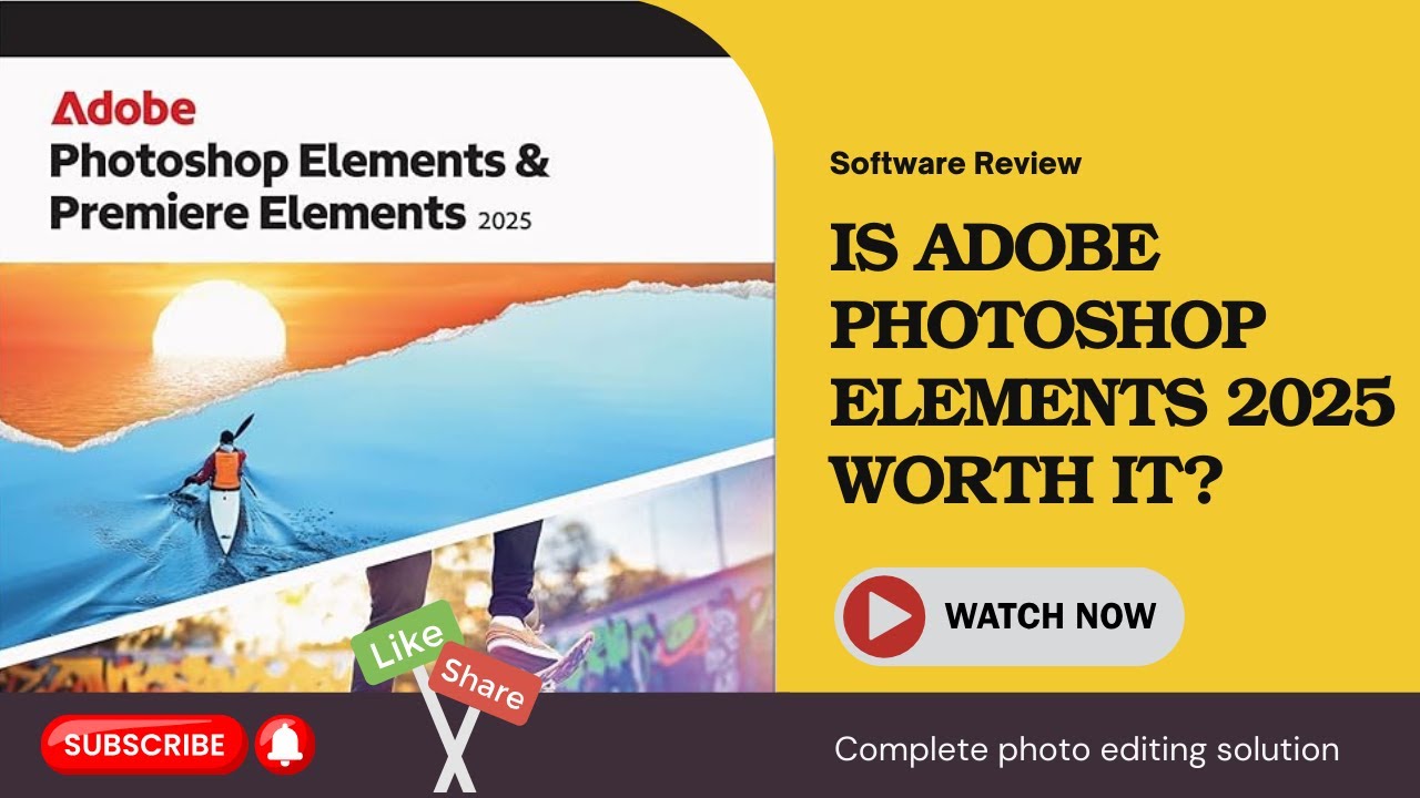 Adobe Photoshop Elements 2025 & Premiere Elements 2025 Review – Worth It or Not?
