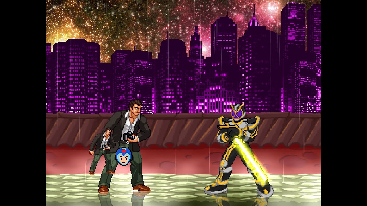 Frank West VS. Kamen Rider Kaixa | MUGEN 1.1b