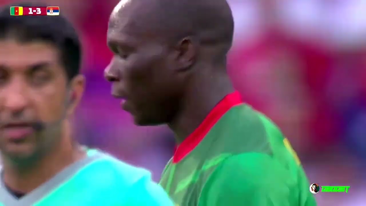 Cameroon 3-3 Serbia Would cup 2022 Group stage Vincent Aboubakar goal 2022/11/28