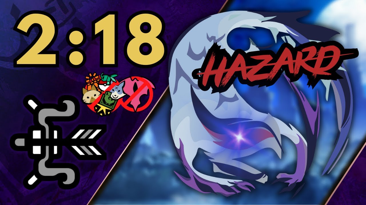 MHR: Sunbreak [PC] | Hazard Lucent Nargacuga | Bow Solo | 2'18