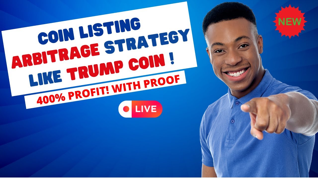 Coin Listing Arbitrage Explained: Earn 400% Profit Like the Trump Coin Launch!