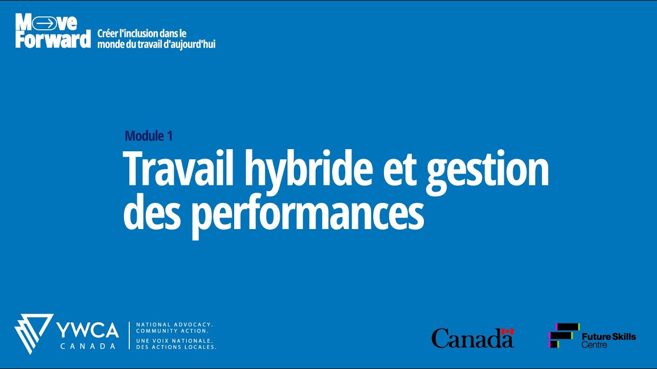 Module 1 - Travail hybride et gestion des performances