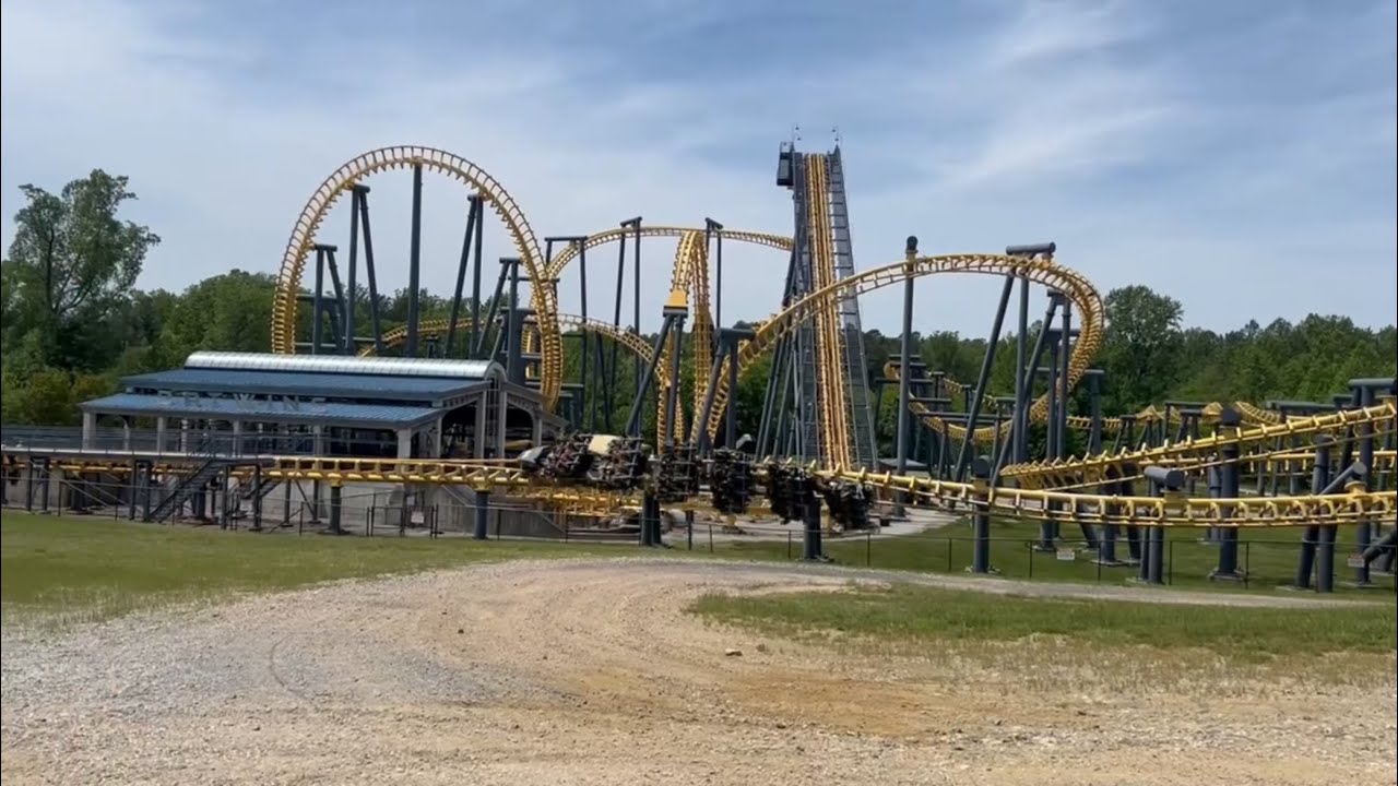 Batwing footage Compilation - Six Flags America 