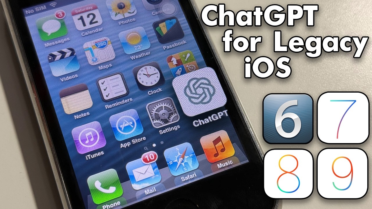 Запуск ChatGPT на 15-летнем iPhone 3GS