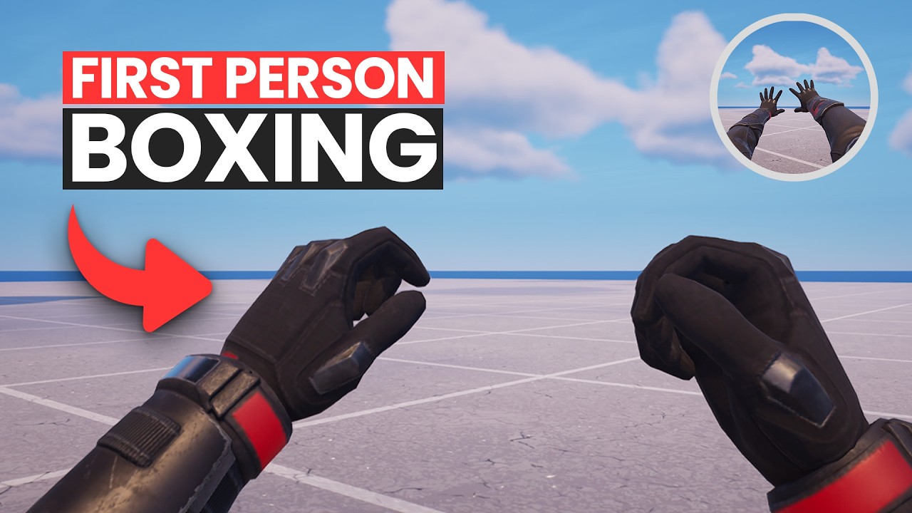 WE GOT FIRST PERSON BOXING IN FORTNITE! UPDATE 42.20