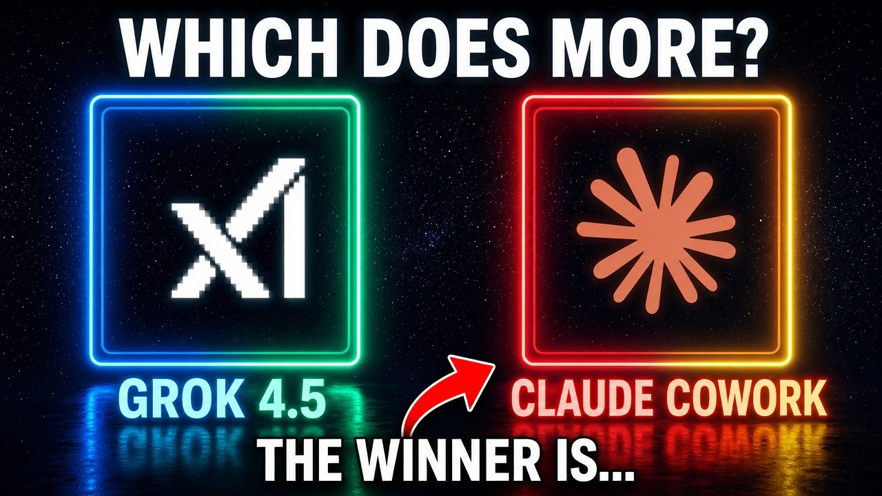 Grok 4.5 vs Claude Cowork: Which Does More Work?