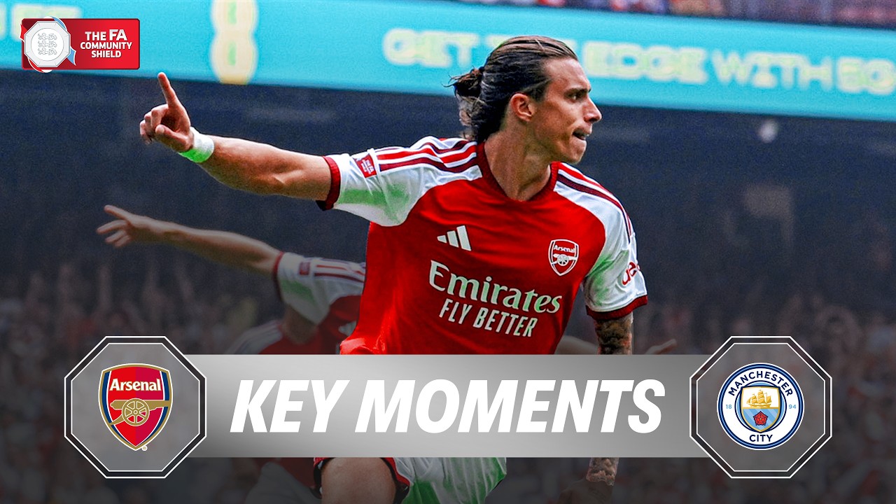 Arsenal v Manchester City | Key Moments | FA Community Shield 2026