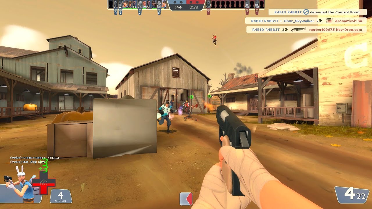 Team Fortress 2 Scout Gameplay (Harvest)