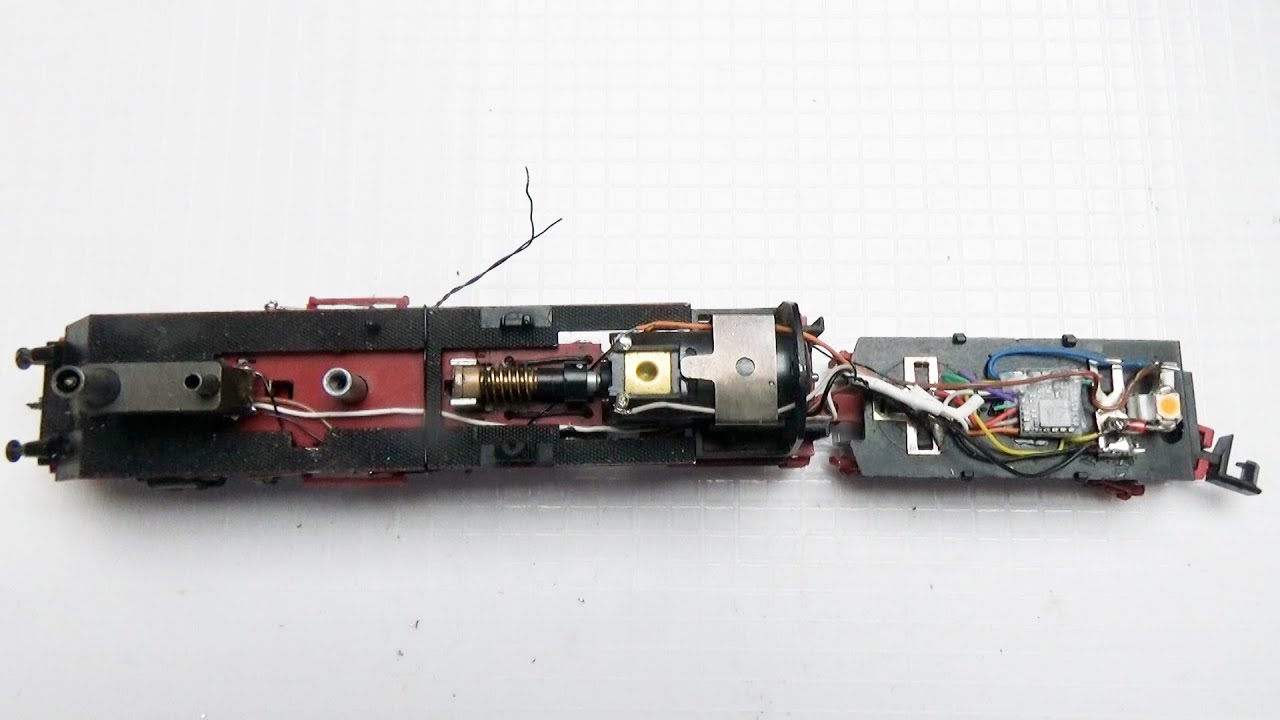 Kleine Modellbahn-Basteleien Folge 15. Arnold BR 41 digitalisieren