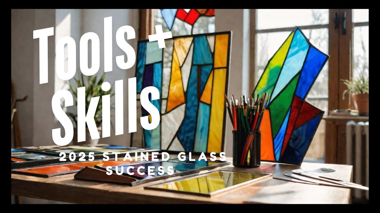 Beginner Stained Glass Tools + Skills Every Artisan Needs