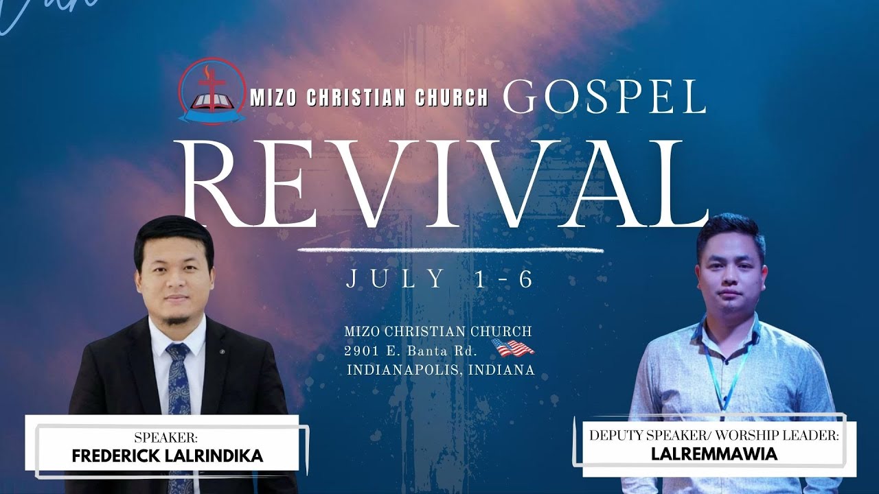 GOSPEL REVIVAL ZAN 4 NA _ Pathian tih damna