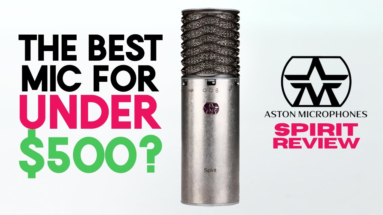 Aston Spirit Microphone REVIEW - [Shootout with Shure SM7B & Neumann TLM + Acoustic Guitar Test]