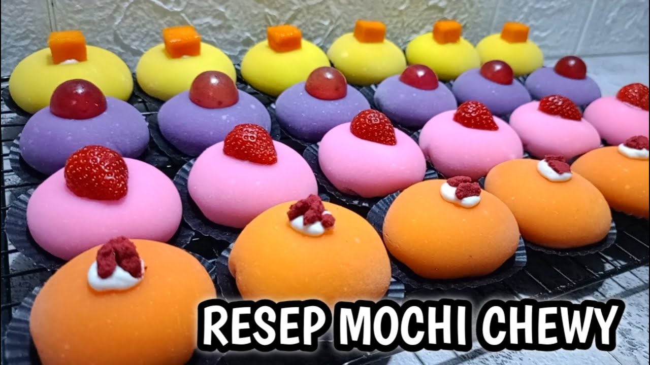 TIPS DAN TRIK MEMBUAT MOCHI VIRAL UNTUK JUALAN AGAR TETAP LENTUR, KENYAL DAN LEMBUT