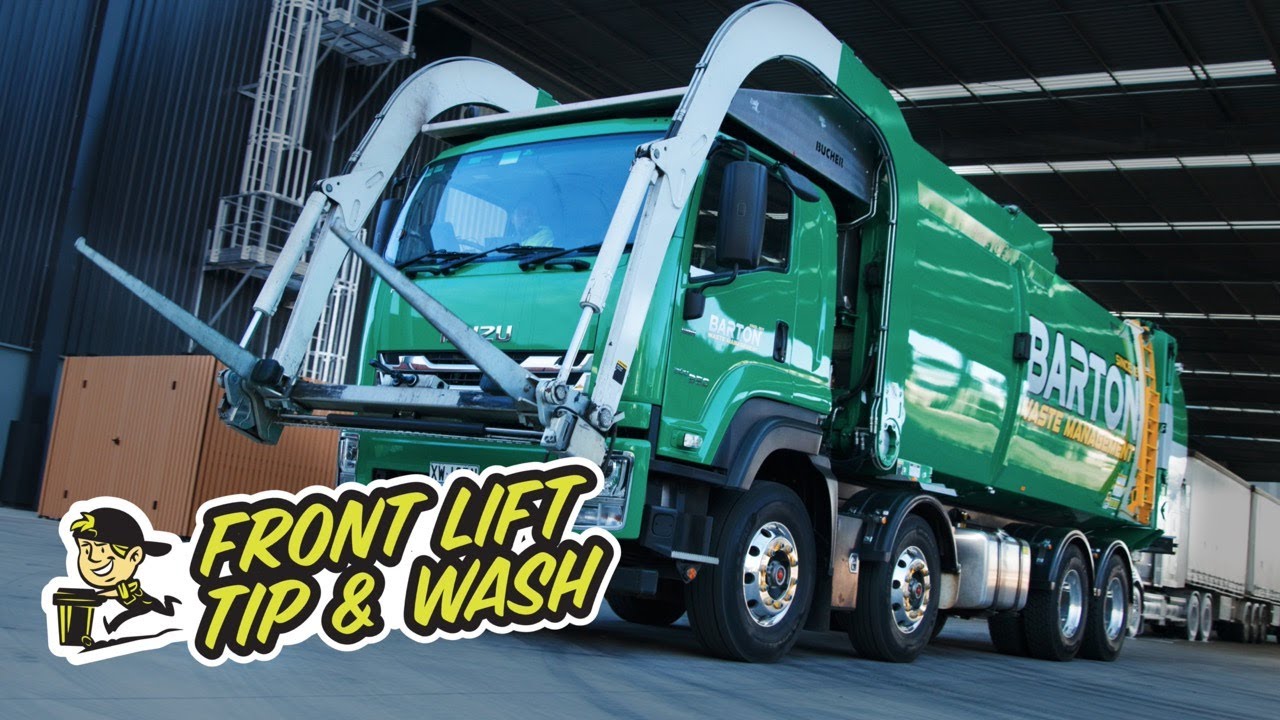 Front Lift Garbage Truck | A Day in the Life