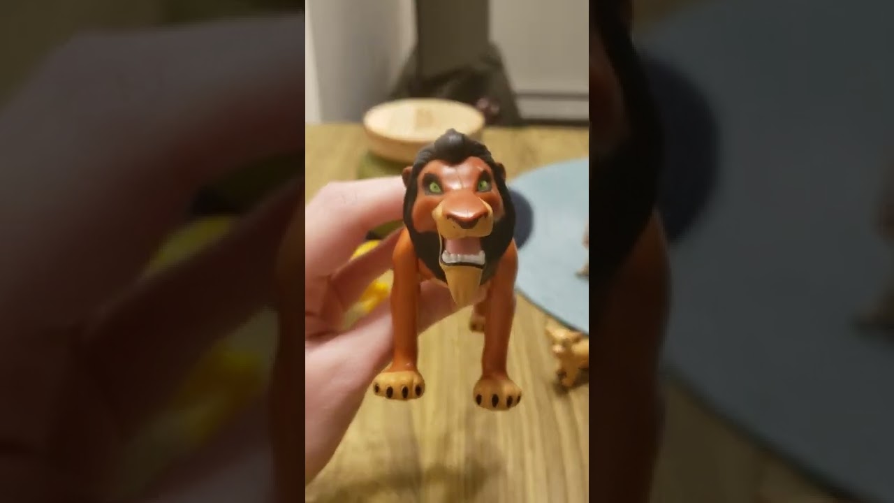 My Lion King figures review in detail off my shelf
