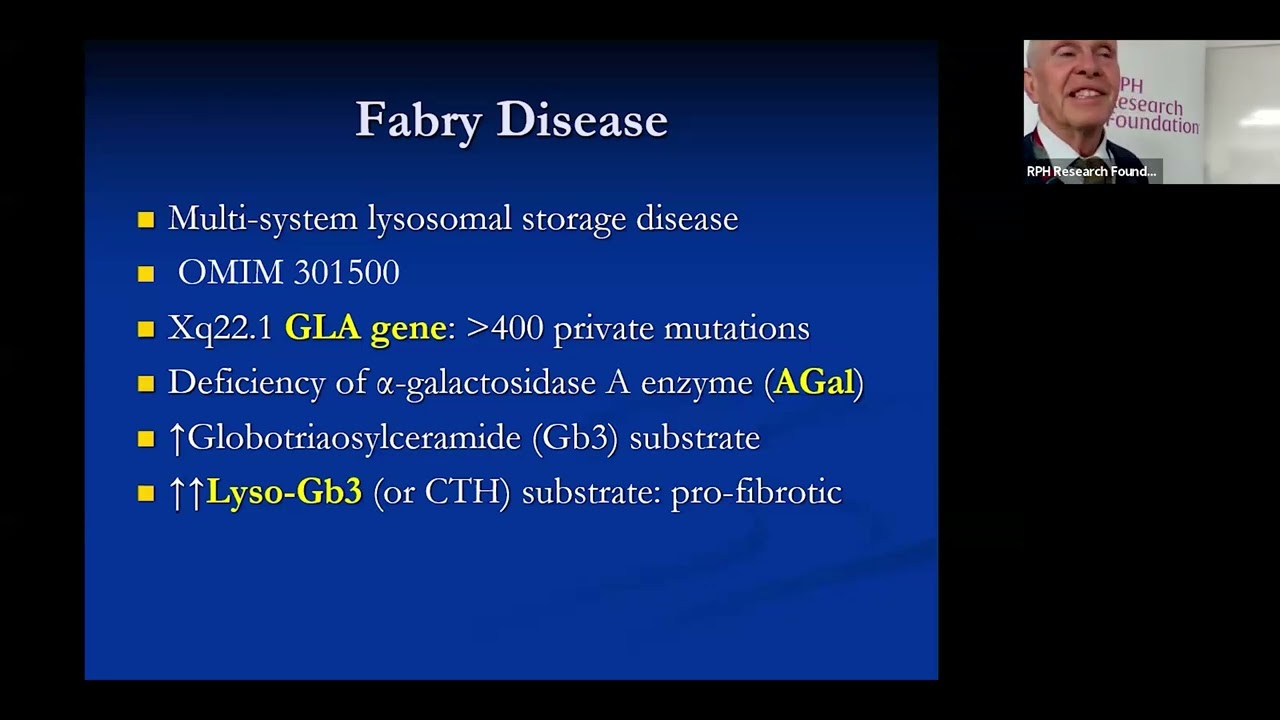 Fabry Disease in 2025 | Food for Thought | Dr Mark Thomas