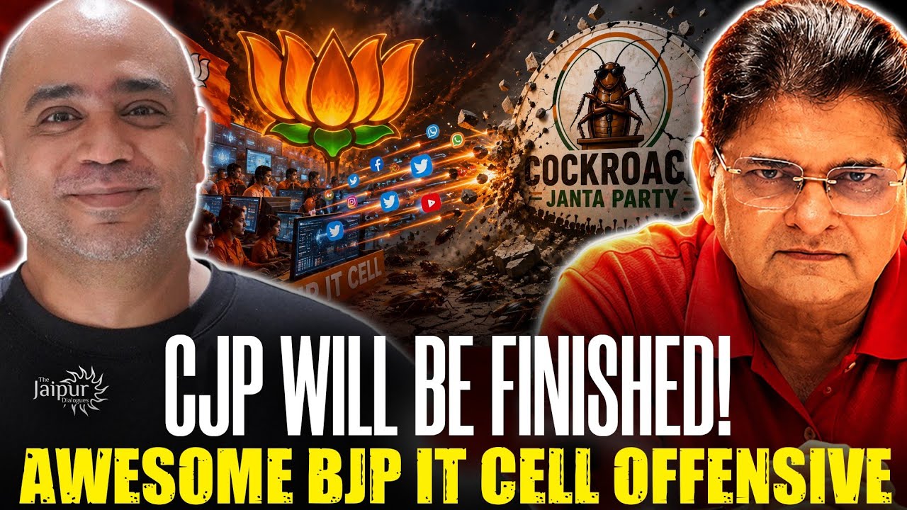 CJP will be Finished in 1 Month | BJP IT Cell Turnaround & Opposition Meltdown | Abhijit Iyer Mitra