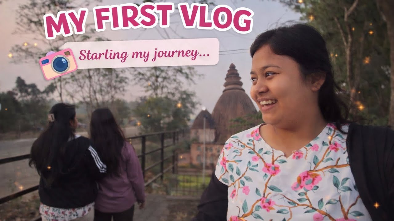 Finally posted my first vlog 🌸This is just the beginning of something beautiful💫