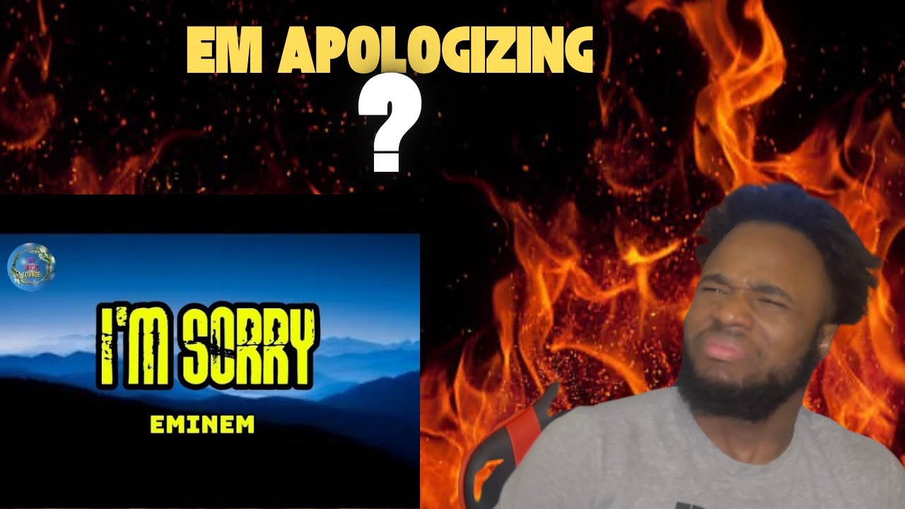 Eminem- Im sorry (First Time Reaction) Kim put em through A lot🤯