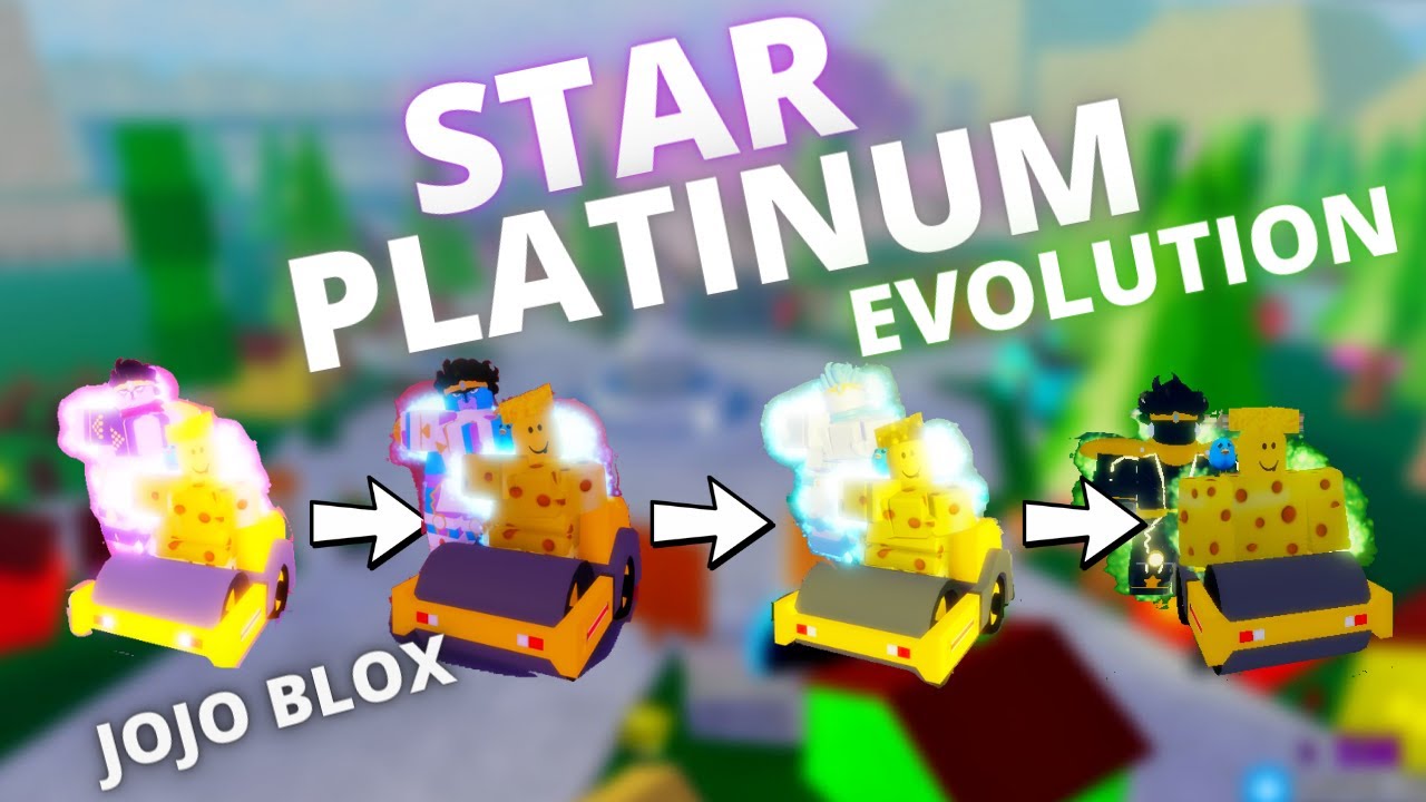 JOJO BLOX STAR PLATINUM EVOLUTION