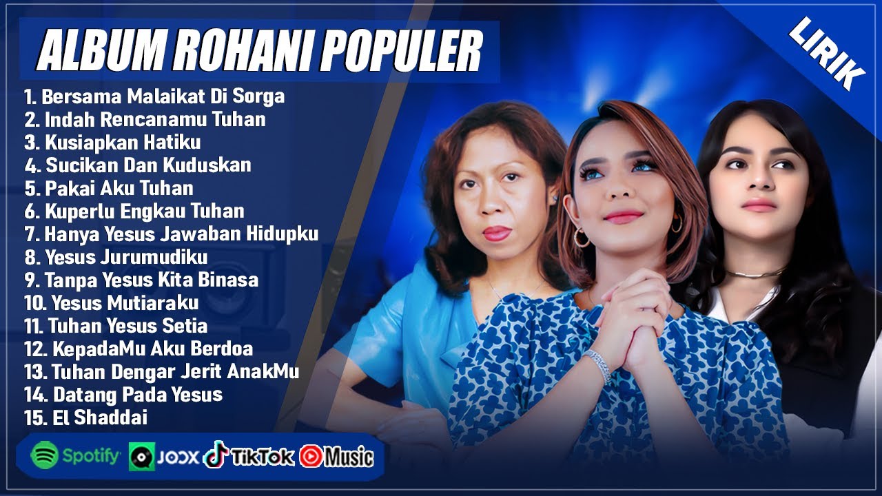 PRISKILA, MITHA TALAHATU & PUTRI SIAGIAN FULL ALBUM MIX (LIRIK) || LAGU ROHANI KRISTEN TERBARU 2024