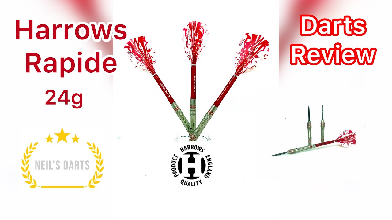 Обзор дротиков Harrows Rapide 24g