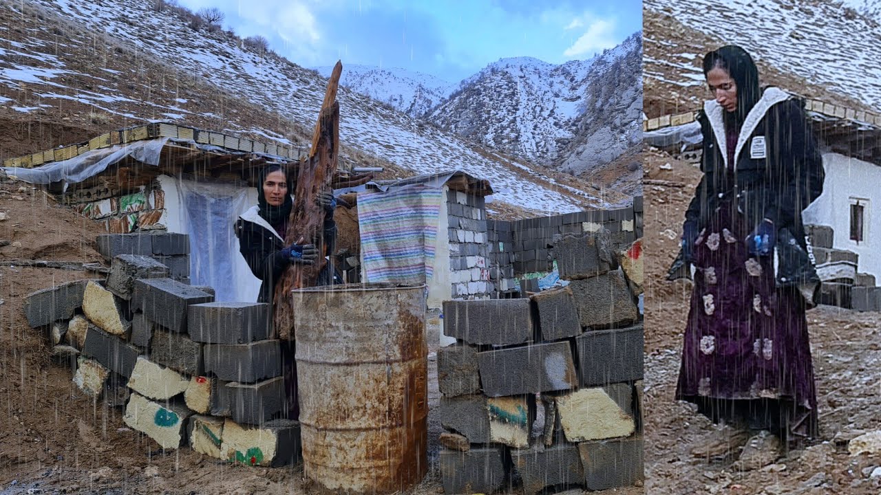 Afsaneh Khanum: A mother made of mountains, a builder of security in the heart of nature🏕