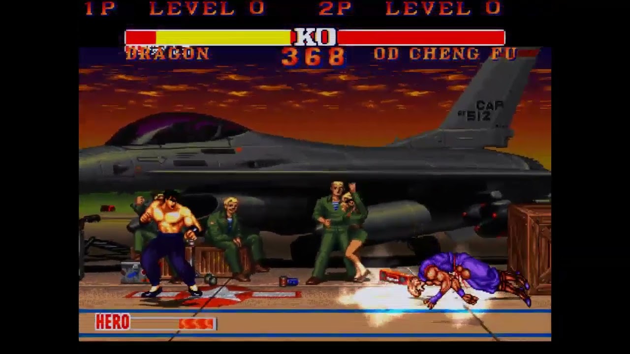 Street Fighter ll Deluxe MUGEN DRAGON VS CHENG FU