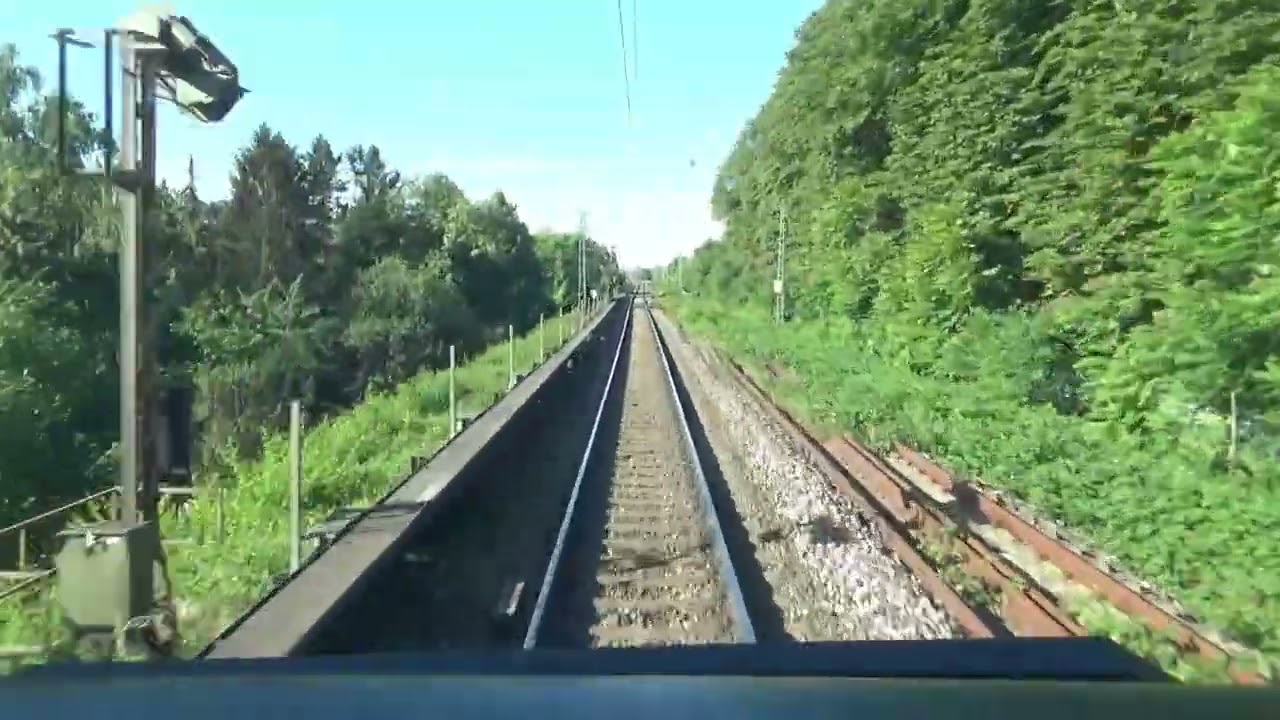 Mannheim Hbf - MA-Käfertal Bf - Mannheim Hbf