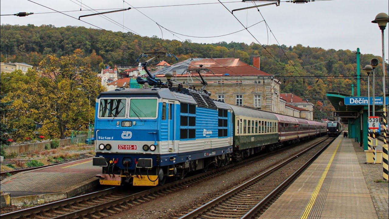 Vlaky Dolní Žleb/Děčín 19.10 2024