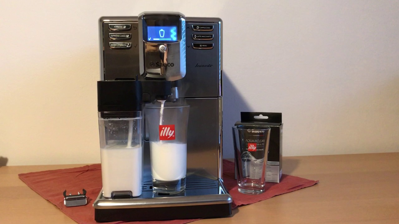 Saeco Incanto HD8918/09 Test, Latte Macchiato (Philips Series 5000 )