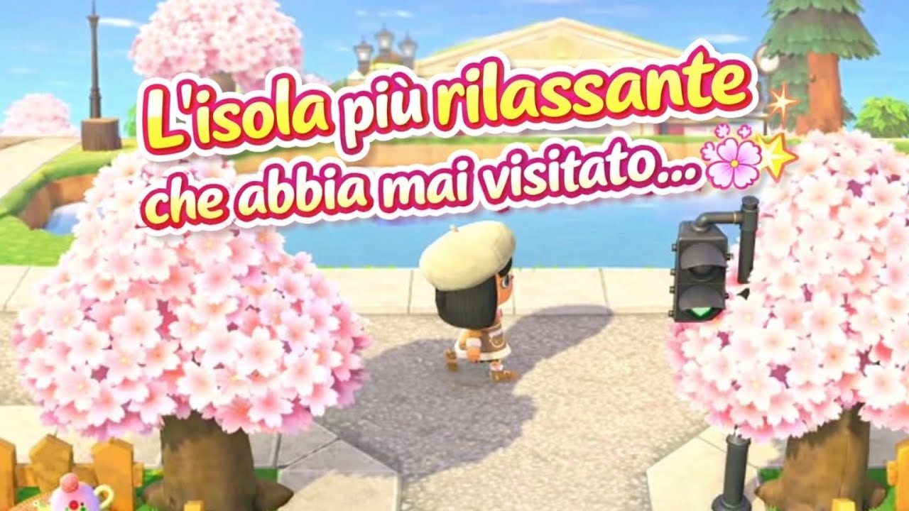 Un’isola semplice dove rilassarsi 🌿 | Animal Crossing Island Tour