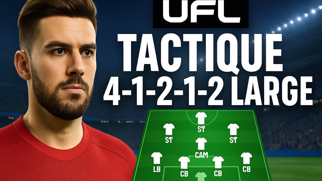 UFL 4-1-2-1-2 | Ma Tactique Saison 2