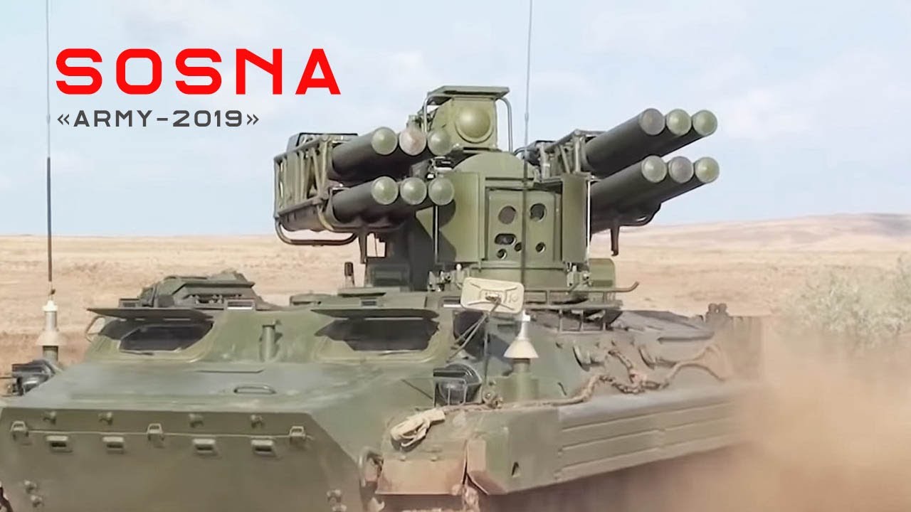 Sosna Missile System - Provides protection against air attacks in any type of combat