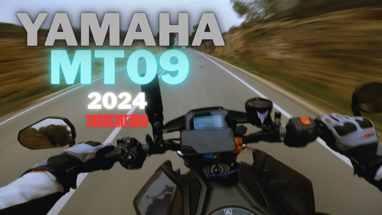 YAMAHA MT-09 2024🔥💥┃TORREMENDO┃GoPro9┃4K POV