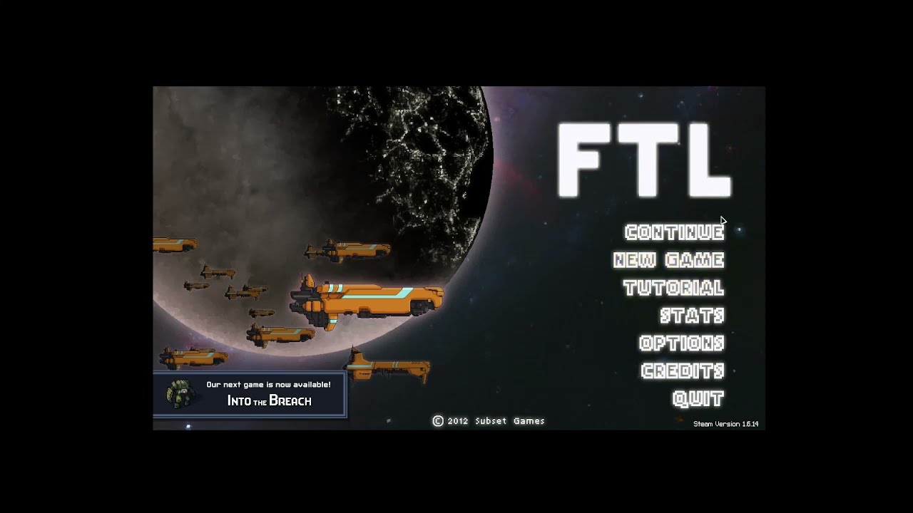 FTL:FasterThanLight pop up stream