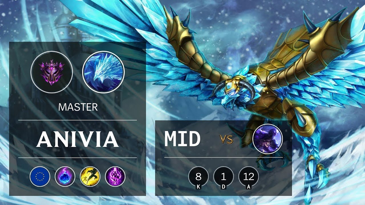 Anivia Mid vs Ryze - EUNE Master Patch 10.1