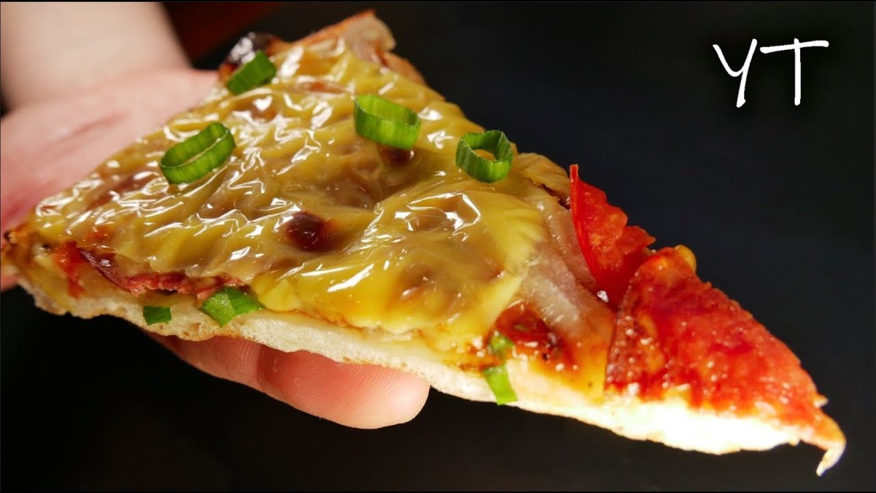Та самая вкусная пицца 🍕✨ с быстрым тестом! Секреты идеальной пиццы: Тонкое тесто и сочная начинка