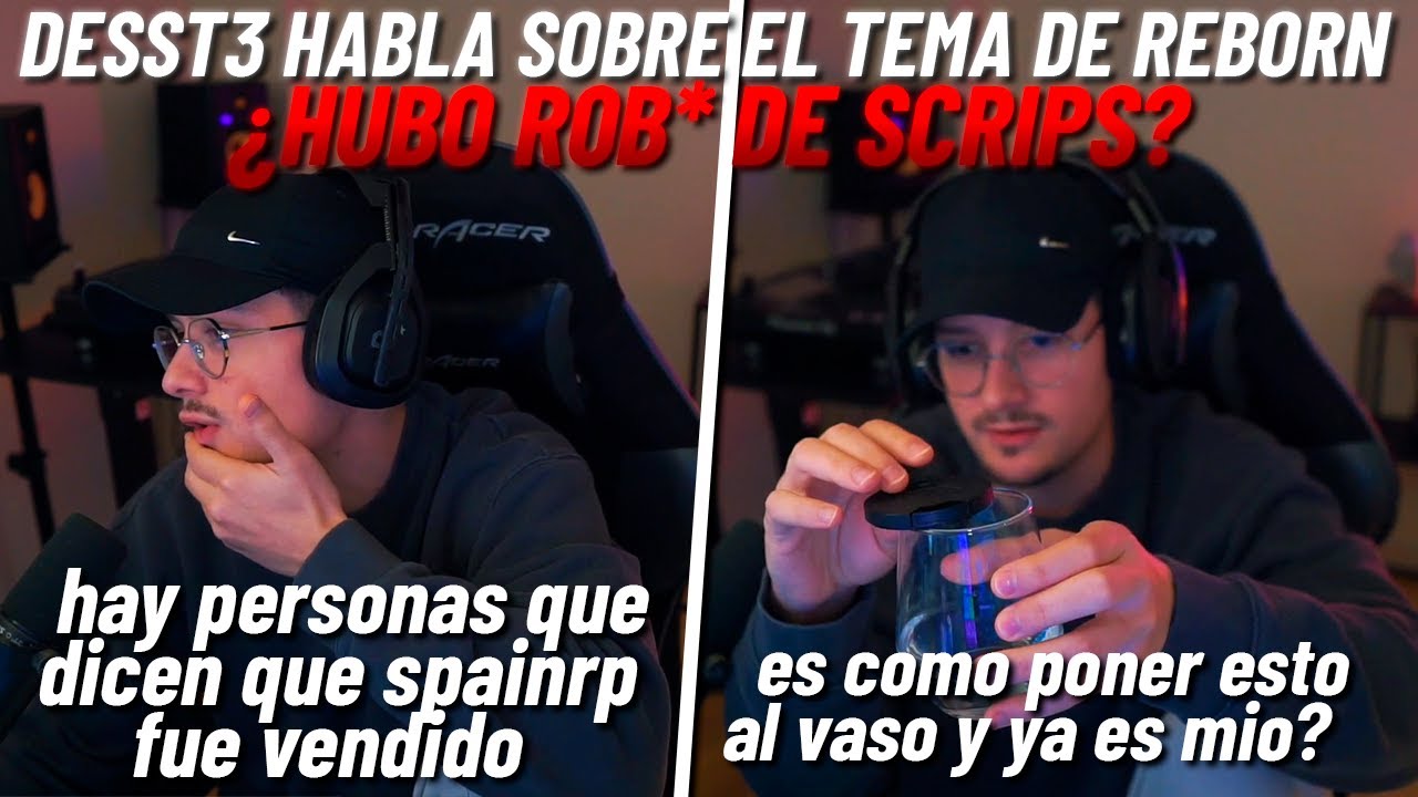 DESST3 HABLA SOBRE EL TEMA DE REBORN &iquest;HUBO R0B* DE SCRIPS?😱
