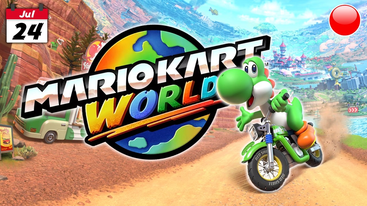 🔴 Competitive 24 PLAYER Mario Kart World LIVE