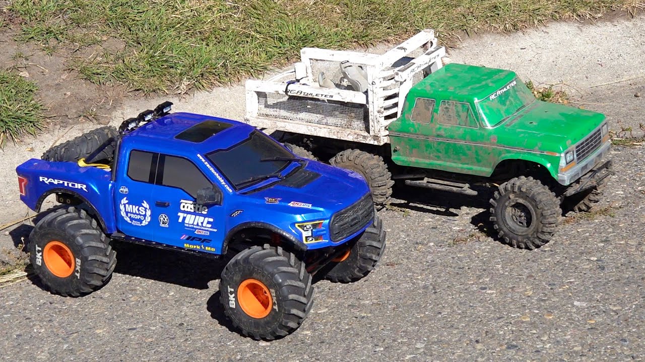 MEGA TRUCKS - WHO WILL WiN the TUG of WAR!? | RC ADVENTURES