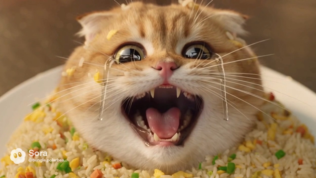 So Hungry Cat Treat Missions 🍗: Cute Animal Mini Stories (7 Scenes) | Vol. 21