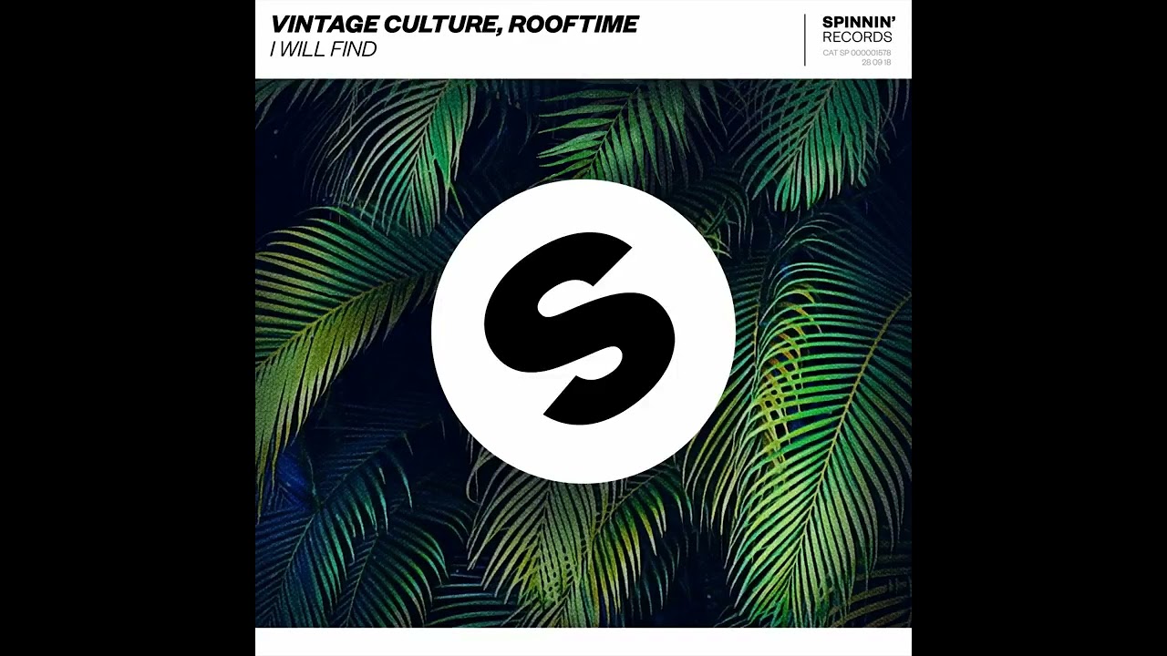 Vintage Culture, Rooftime - I Will Find