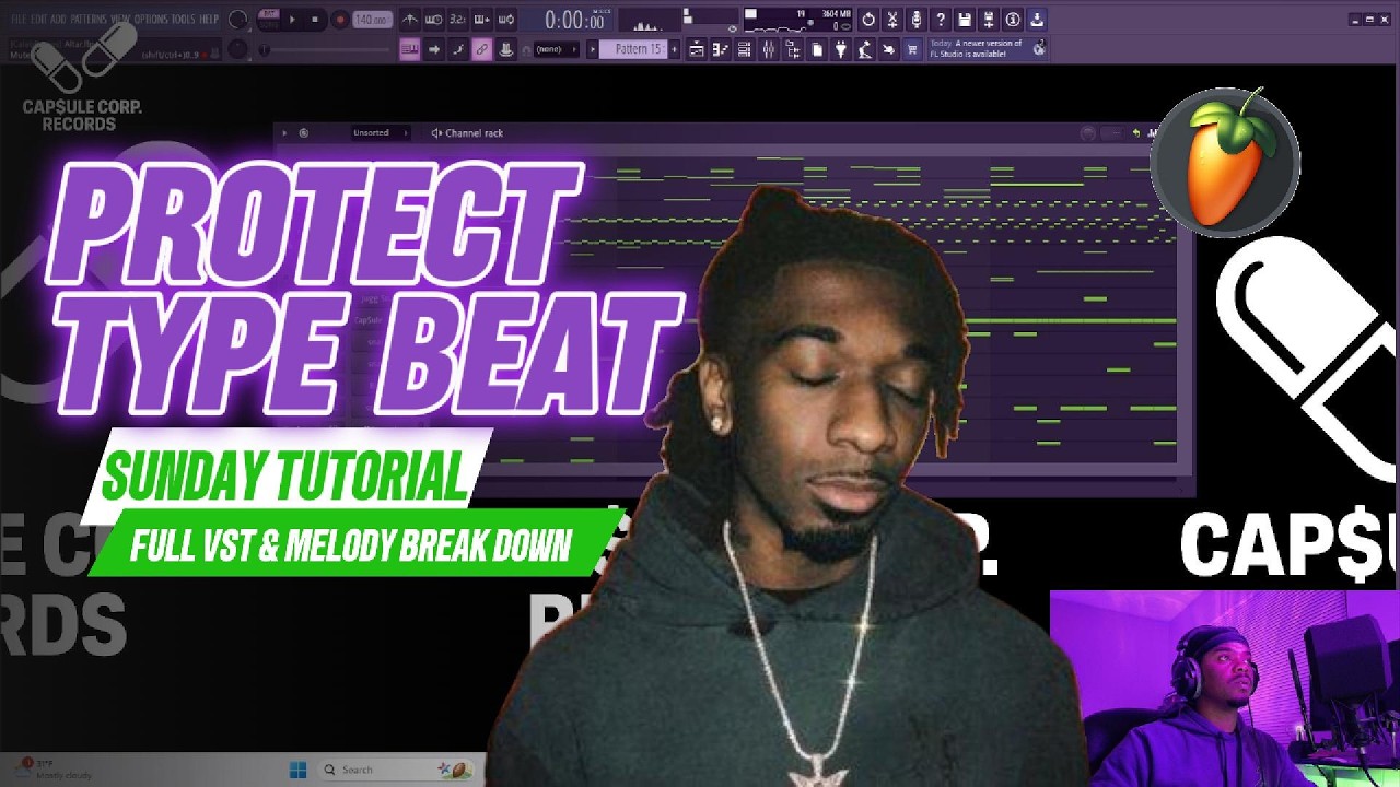 FL Studio Protect Type Beat | Melodic Trap Production