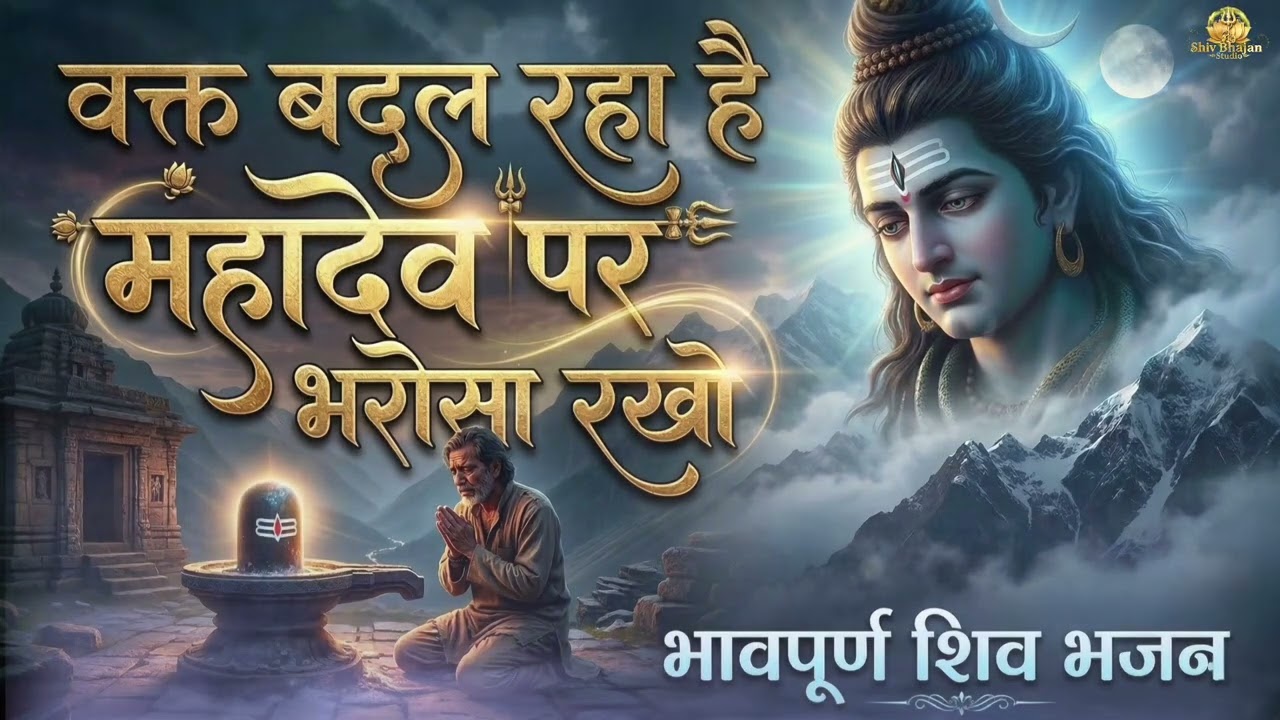 वक़्त बदल रहा है महादेव पर भरोसा रखो 🙏 | Painful Shiv Bhajan | Heart Touching Mahadev Song 2026