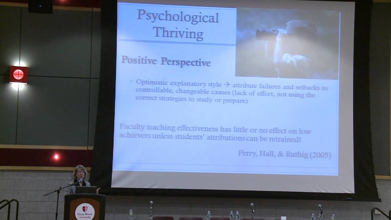 Provost Lecture: Laurie Schreiner - Thriving: A New Vision For Student Success