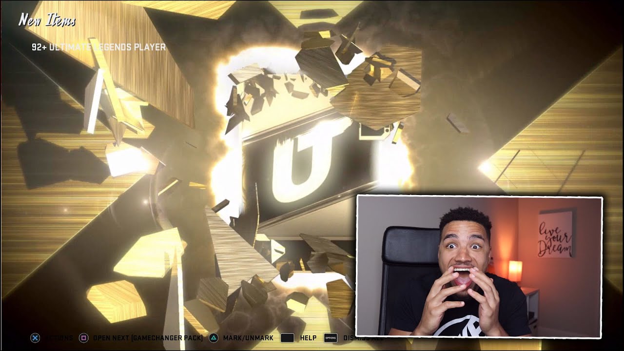 FULL ULTIMATE LEGEND PULL!! PACK AND PLAY MADDEN 20