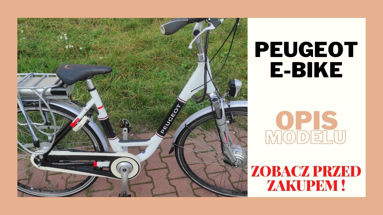 Rower elektryczny PEUGEOT 36V system SPECTRA ( SILNIK 8FUN) krótki opis, wady, zalety ❗