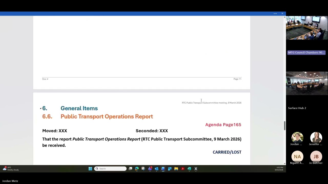 2026-03-09 - RTC Public Transport Subcommittee Meeting Recording #2